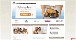 Desktop Screenshot of fireinsuranceequotes.com